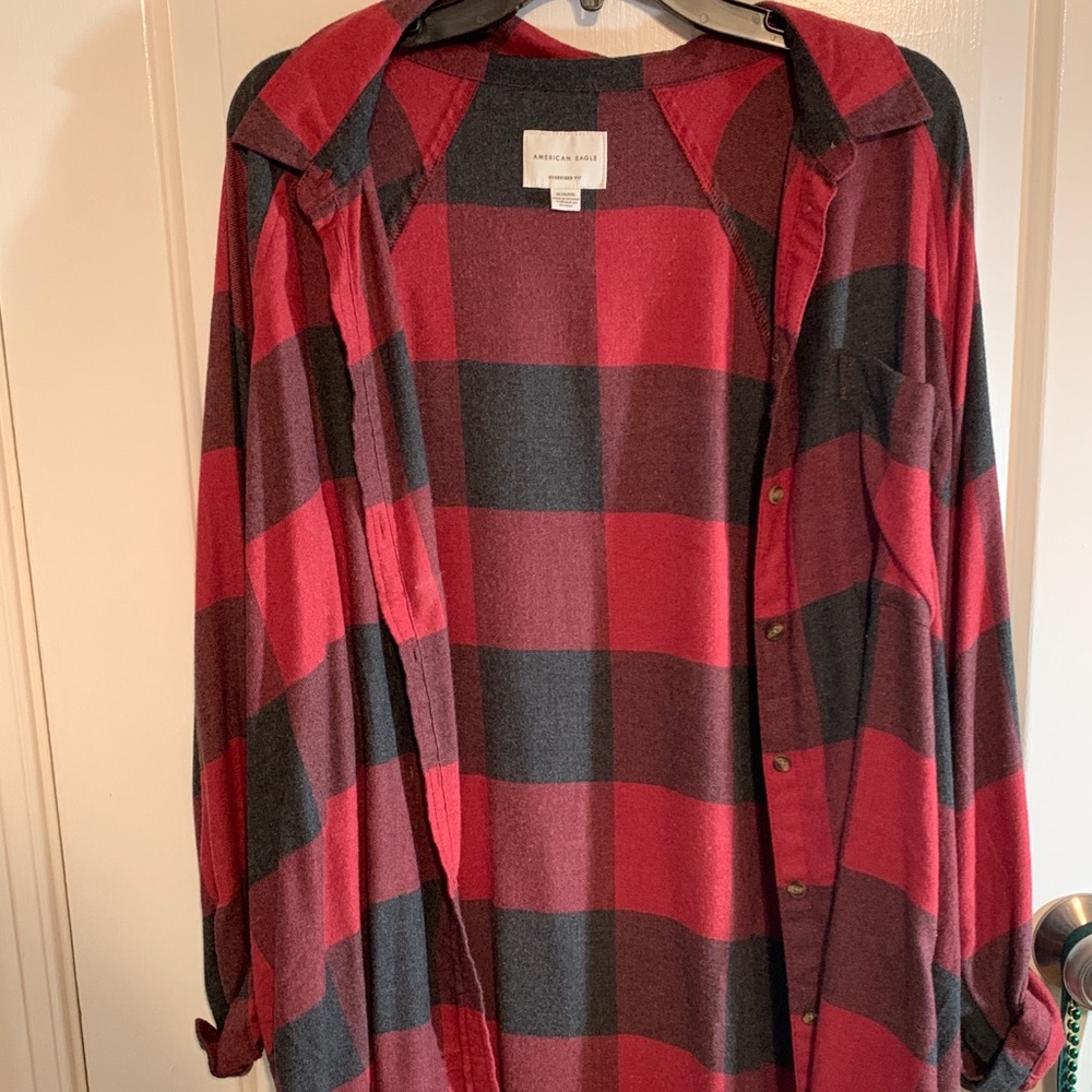 American Eagle Oversized Flannel